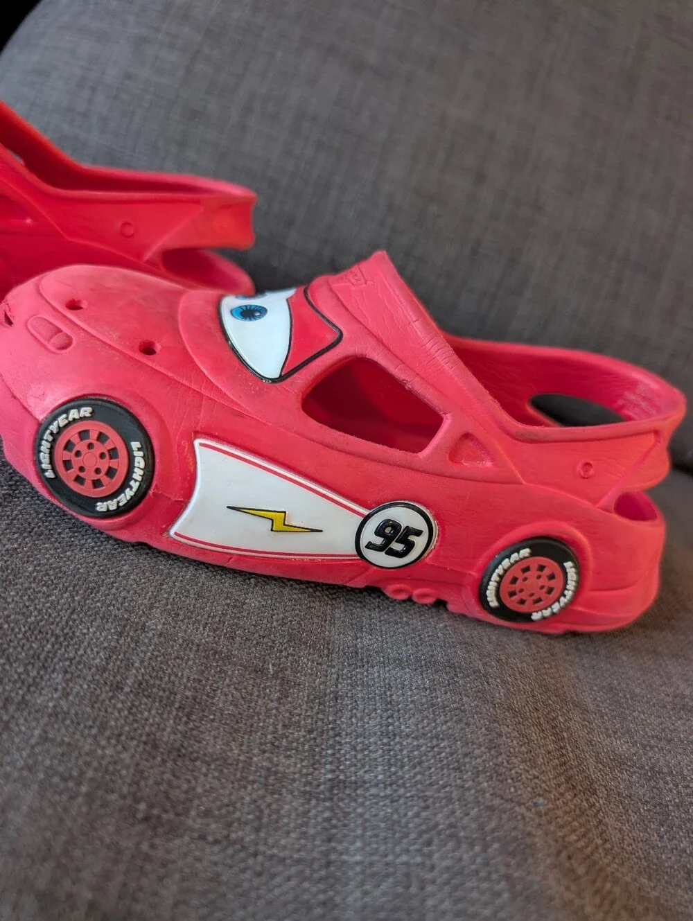 Vintage Disney Car's Lightening McQueen Crocs!